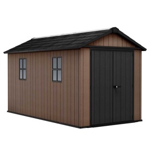 Keter Newton plus 7513/1375 Casetta da giardino con finestre