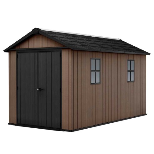 Keter Newton plus 7513/1375 Casetta da giardino con finestre