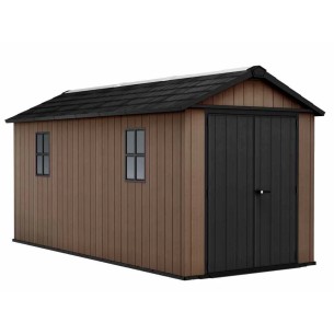 Keter Newton plus 7515/1575 Casetta da giardino con finestre
