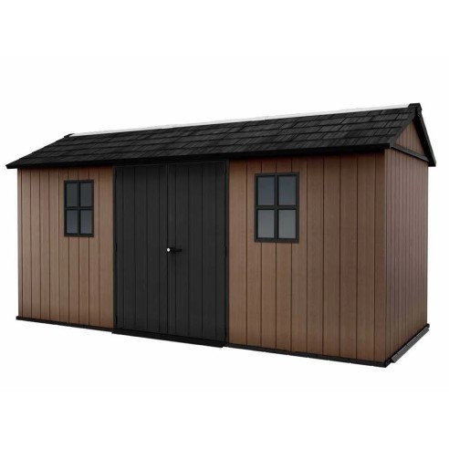 Keter Newton plus 7515/1575 Casetta da giardino con finestre