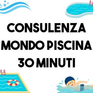 Consulenza piscina dedicata 30 minuti