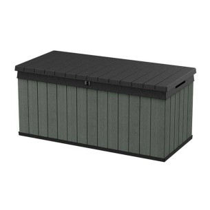 keter baule Darwin 120G in resina verde 142,5x65,3xh 64,3 cm