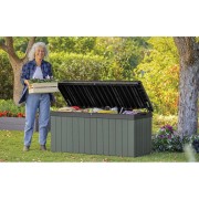 keter baule Darwin 120G in resina verde 142,5x65,3xh 64,3 cm