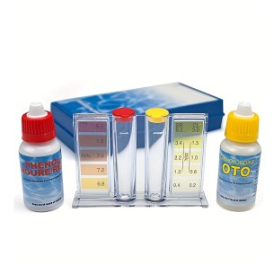 Kit di analisi Ph, Cloro e Bromo Test
