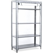 Copertura in nylon per scaffali 105x40x182 cm Domopak Living 901042