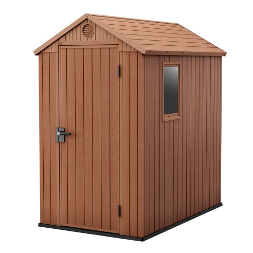 Keter Darwin 4x6 marrone Casetta da giardino