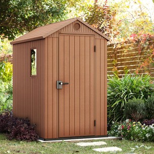 Keter Darwin 4x6 marrone Casetta da giardino 2