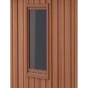 Keter Darwin 4x6 marrone Casetta da giardino dettaglio