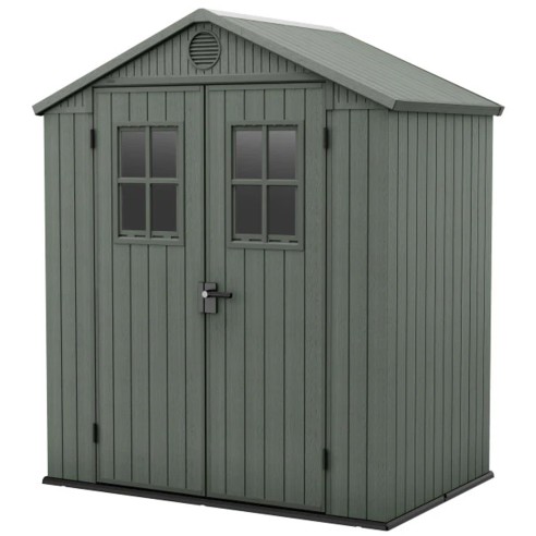 Keter casetta da giardino Darwin 6x4 verde