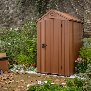 Keter casetta da giardino Darwin 4x4 marrone 2