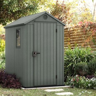 Keter casetta da giardino Darwin 4x6 verde 2