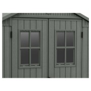 Keter casetta da giardino Darwin 6x4 verde dettaglio