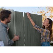 Keter casetta da giardino Darwin 6x8 verde pannello