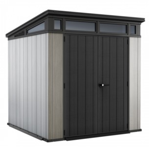 Keter casetta da giardino Artisan 7x7 grigio 214x218xh226 cm