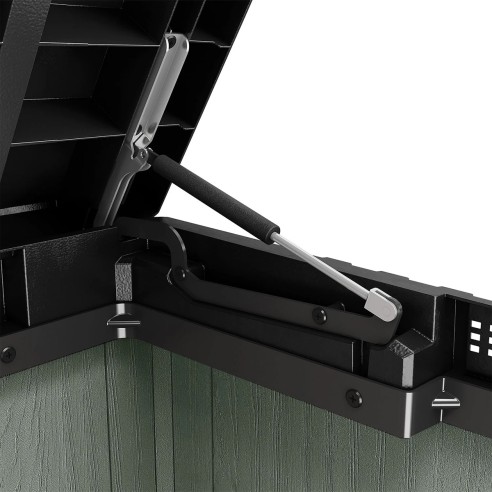 Box porta attrezzi Store it Out Darwin verde dettaglio