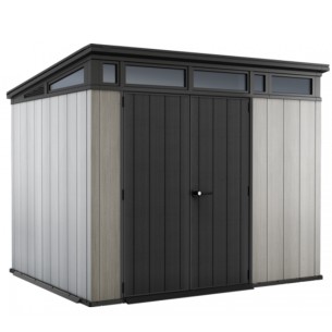 Keter casetta da giardino Artisan 9x7 grigio 277x218xh226 cm
