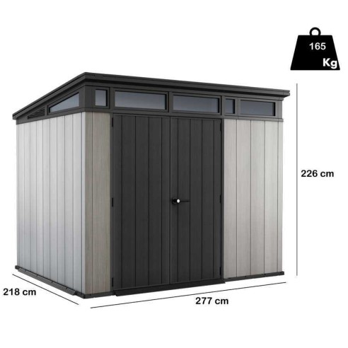 Casetta da giardino Artisan 9x7 dimensioni