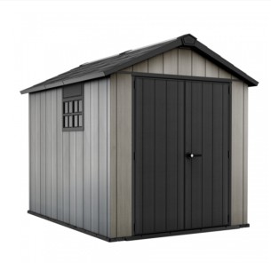 Keter casetta da giardino Oakland 759 grigio