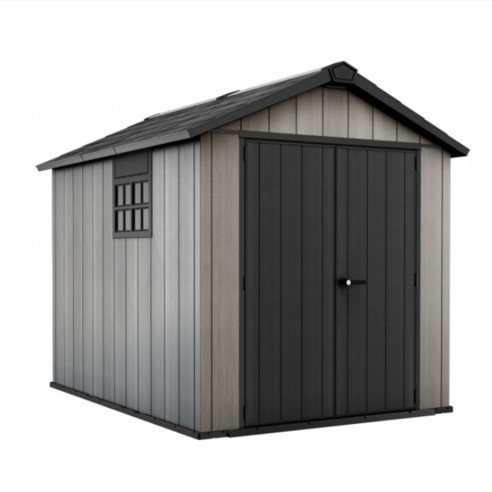 Keter casetta da giardino Oakland 759 grigio