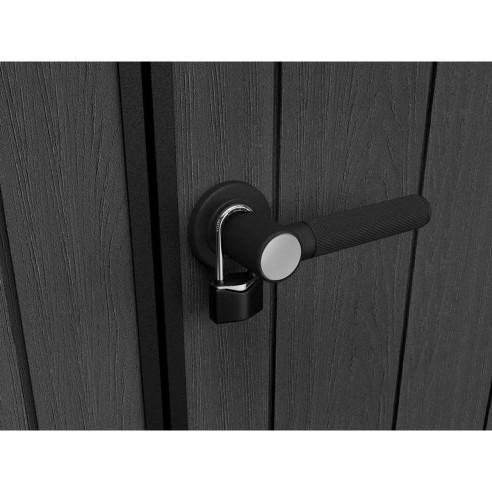Keter casetta da giardino Oakland 759 grigio maniglia
