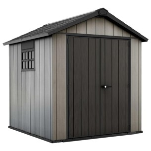 Keter casetta da giardino Oakland 757 grigio