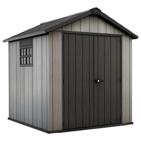 Keter casetta da giardino Oakland 757 grigio