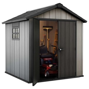 Keter casetta da giardino Oakland 757 grigio 2