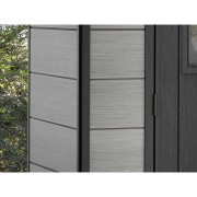 Keter casetta da giardino Oakland 757 grigio parete