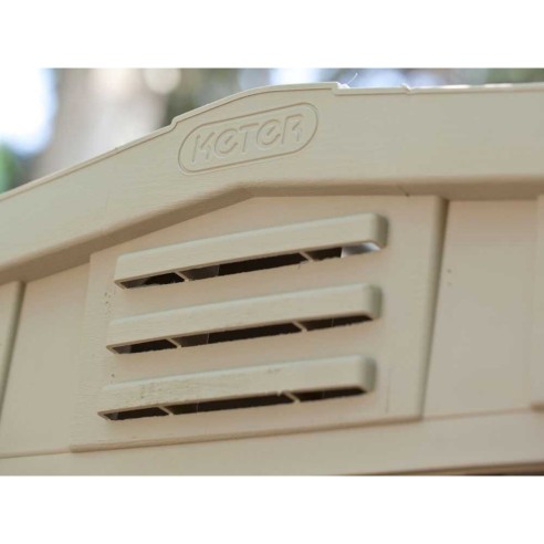 Casetta-da-giardino-Keter-Factor-6x6 aerazione