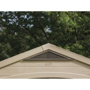 Keter casetta da giardino Factor 8x8 beige aerazione