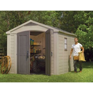 Keter casetta da giardino Factor 8x11 beige 2