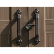 Keter casetta da giardino Factor 8x11 beige maniglie