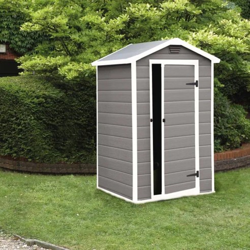 Keter casetta da giardino Manor 4x3 Grigio ambientata