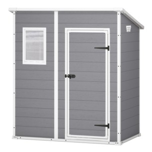 Keter casetta da giardino Manor Pent 6x4 183,5x111xh200,5 cm