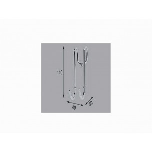 Gessi Cono portasciugamani rotondo, 45509, Colorazione: Bianco CN | Leroy Merlin