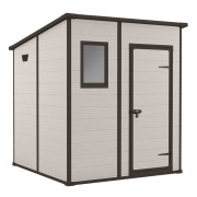 Keter casetta da giardino Manor Pent 6x6 beige 184x185xh200 cm
