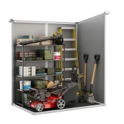 Keter casetta da giardino Manor Pent 6x6 beige interno