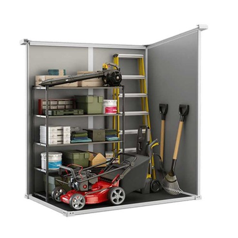 Keter casetta da giardino Manor Pent 6x4 beige interno