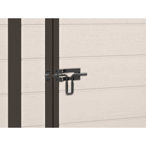 Keter casetta da giardino Manor Pent 6x4 beige chiusura