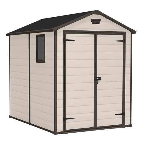 Keter casetta da giardino Manor 6x8 beige