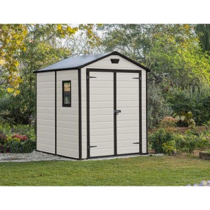 Keter casetta da giardino Manor 6x8 beige 2
