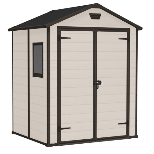 Keter casetta da giardino Manor 6x5 beige