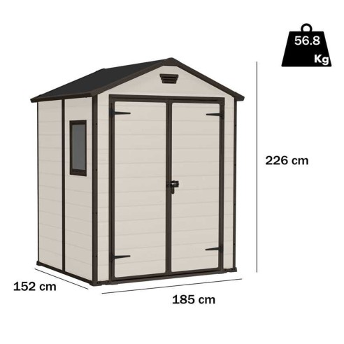 Keter casetta da giardino Manor 6x5...