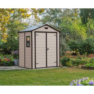 Keter casetta da giardino Manor 6x5 beige 2