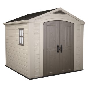 Keter casetta da giardino Factor 8x8 beige