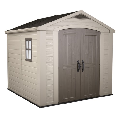 Keter casetta da giardino Factor 8x8 beige