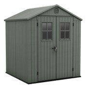 Keter casetta da giardino Darwin 6x6 verde 190x183xh221 cm