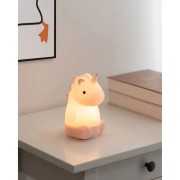 Castellino lampada da tavolo Unicorno luce notturna RGB