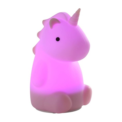 Castellino lampada da tavolo Unicorno luce notturna RGB