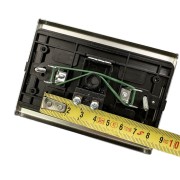 PP0087.2 Pulsante Basic per campanello in alluminio scatola rotonda rettangolare
